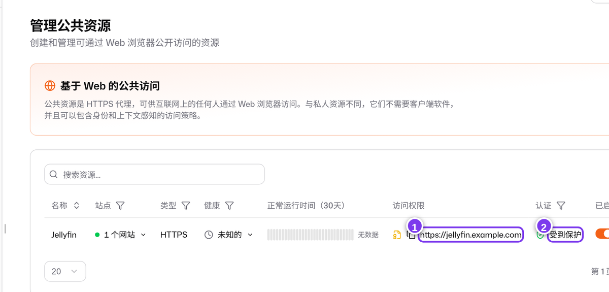 资源列表