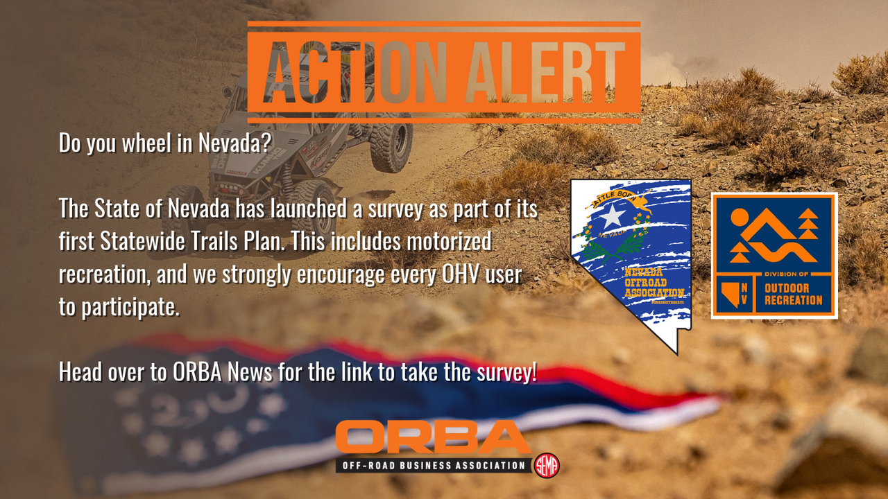 Take the Nevada OHV Survey