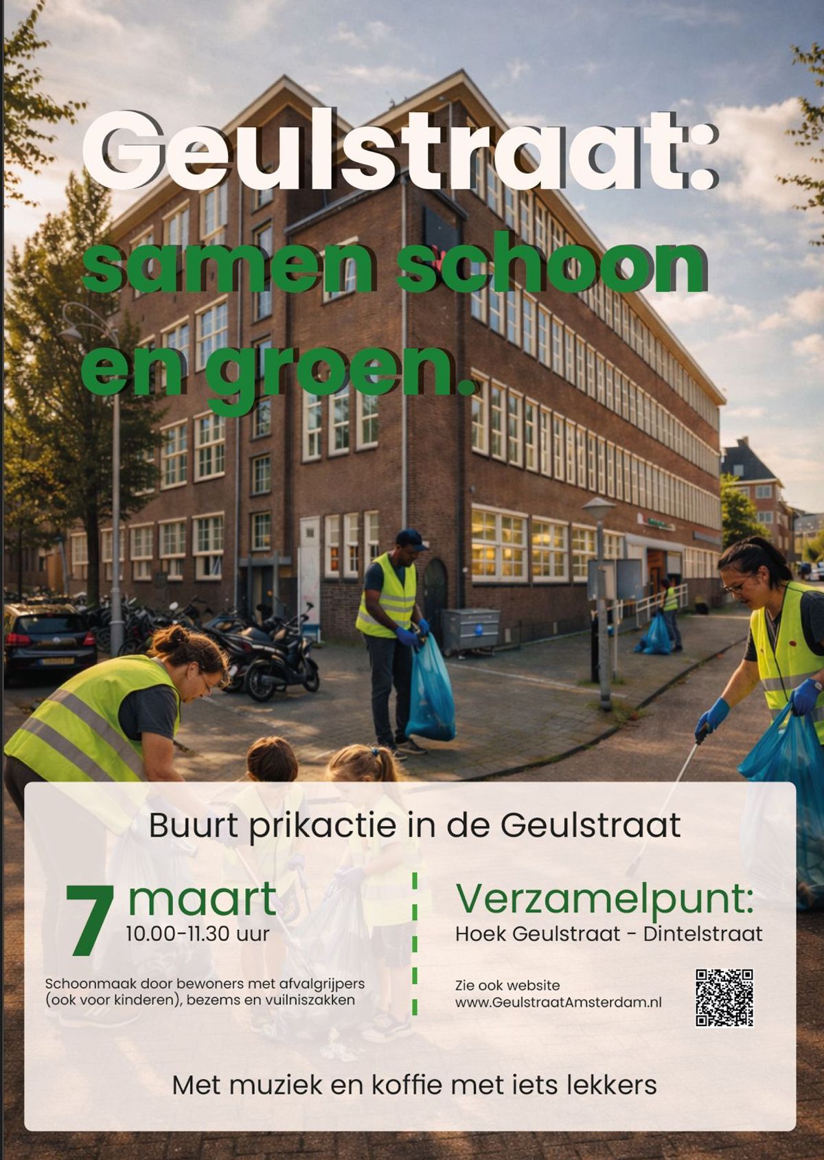 winnend ontwerp schoonmaakactie Geulstraat 