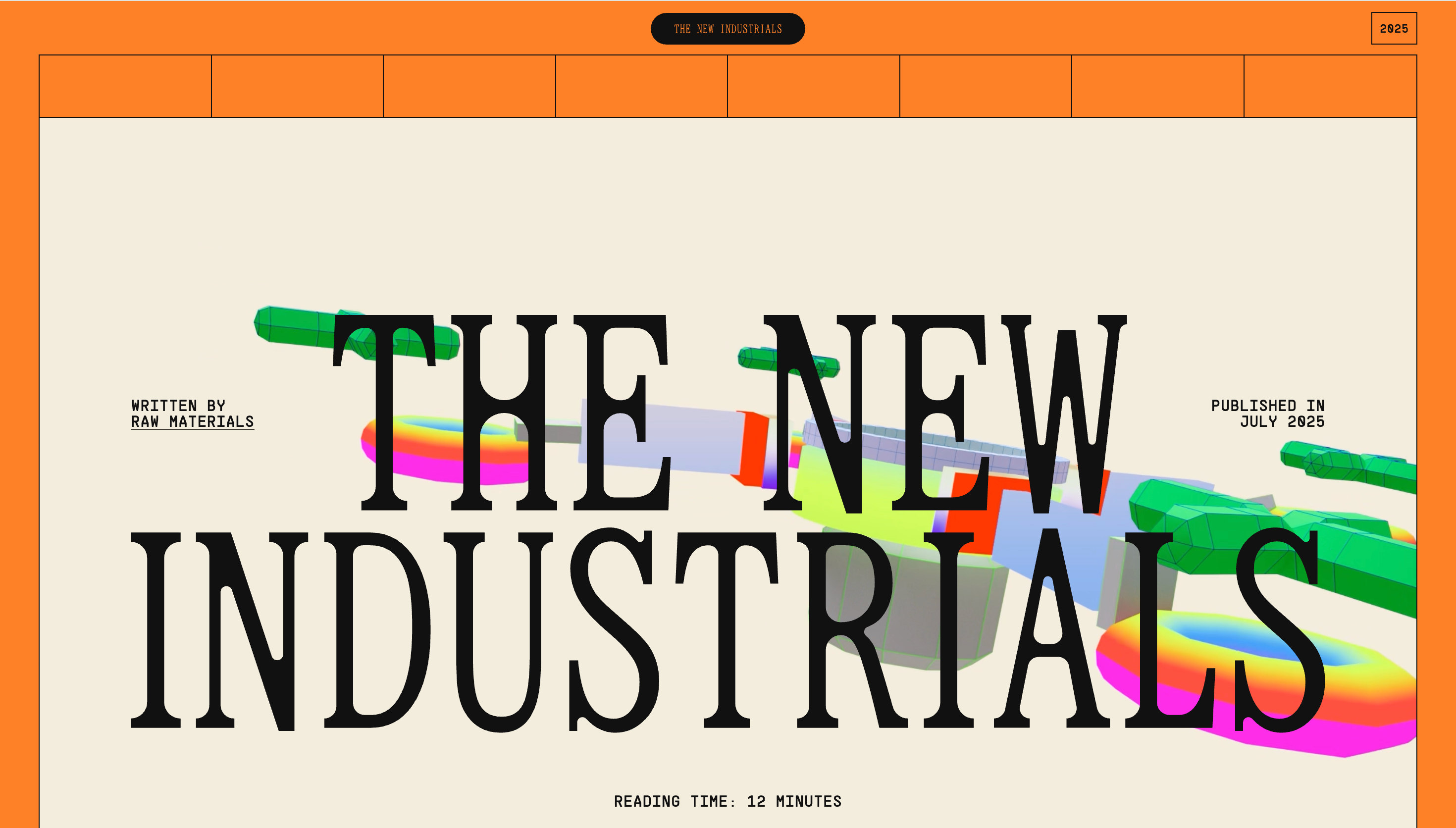 The New Industrials
