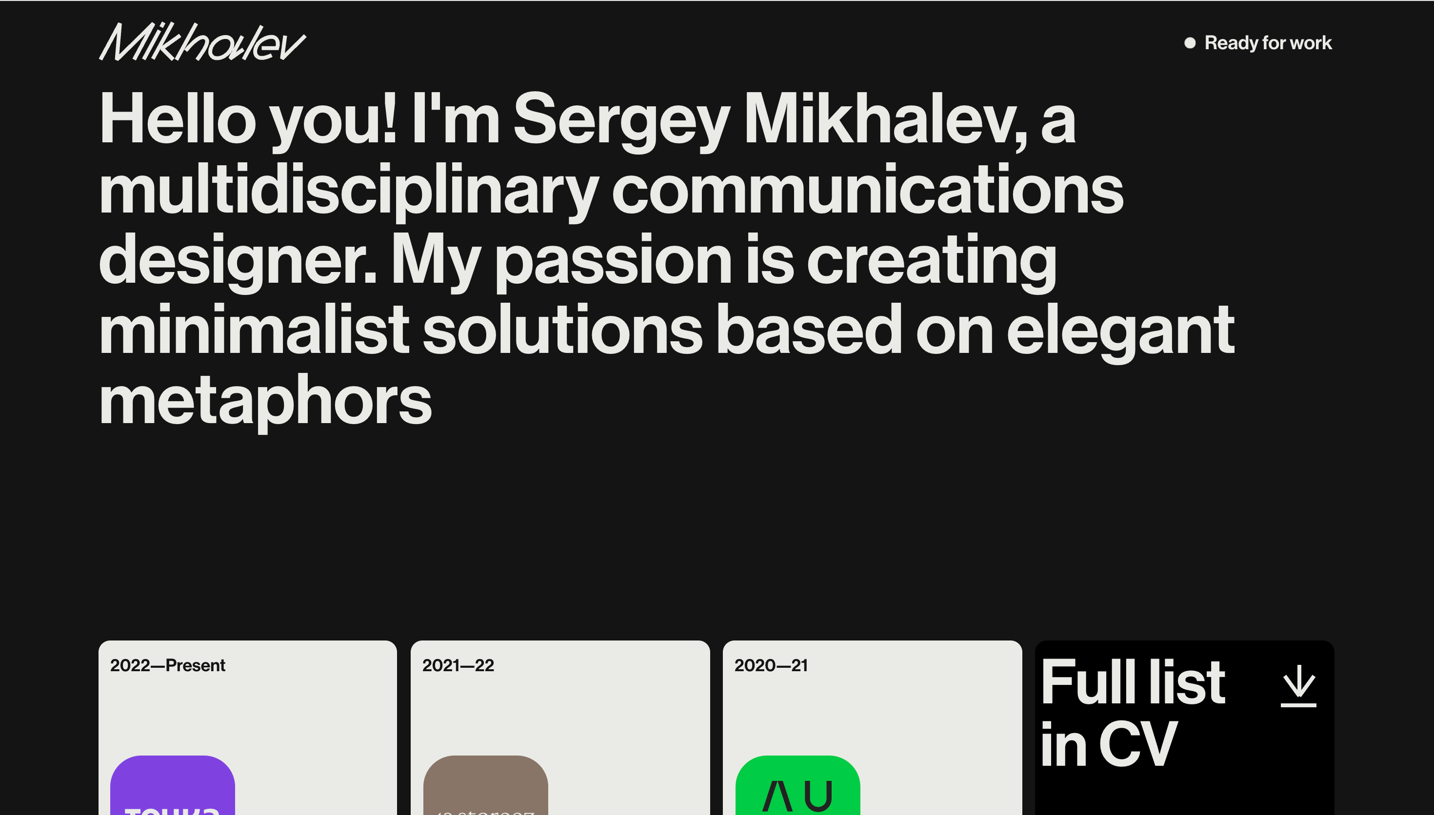 Sergey Mikhalev