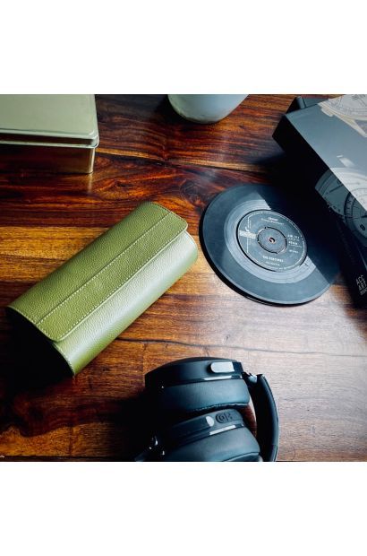Leather Men Compact Travel Case — photo 1