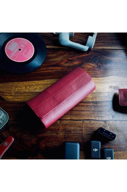 Leather Men Compact Travel Case — photo 1
