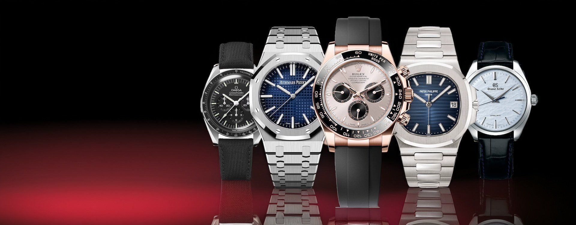 Certified pre-owned luxury watches from Rolex, Omega, Patek Philippe and more at Chrono Seconds