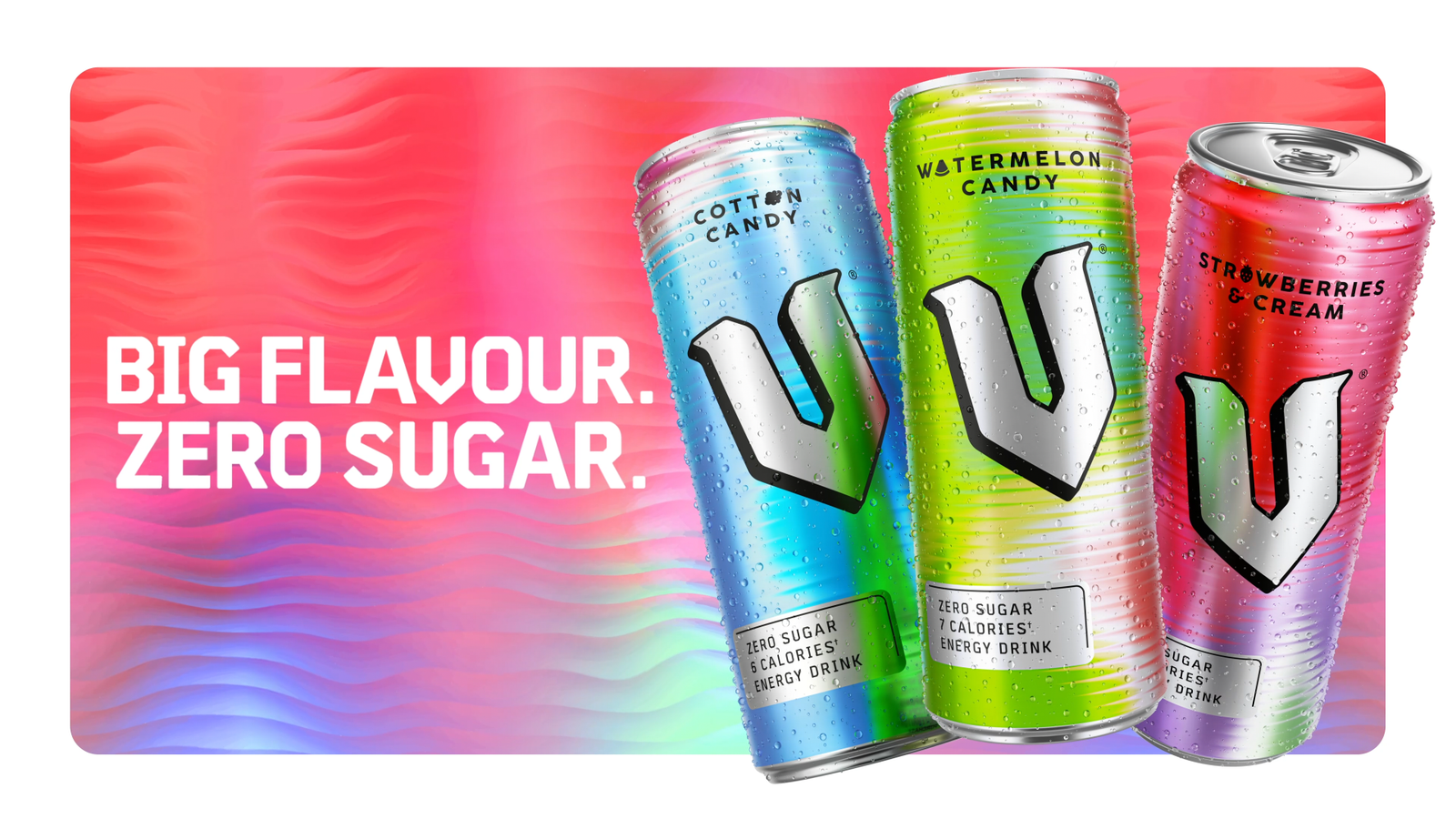 V Energy forced perspective 3D billboard activation