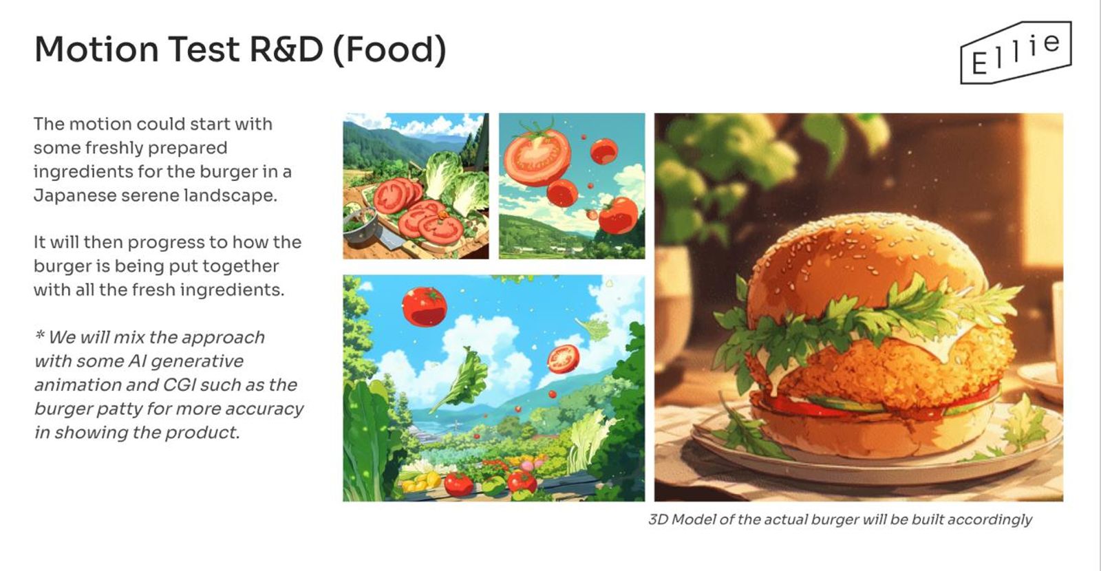Motion Test R&D food slide