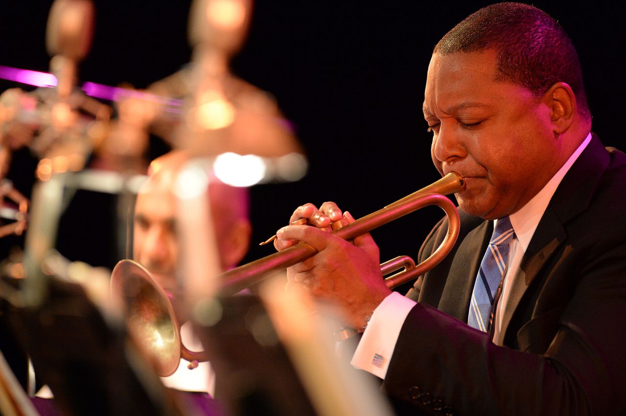 Marsalis performing at Jazz at Lincoln Center. (Courtesy Jazz at Lincoln Center)