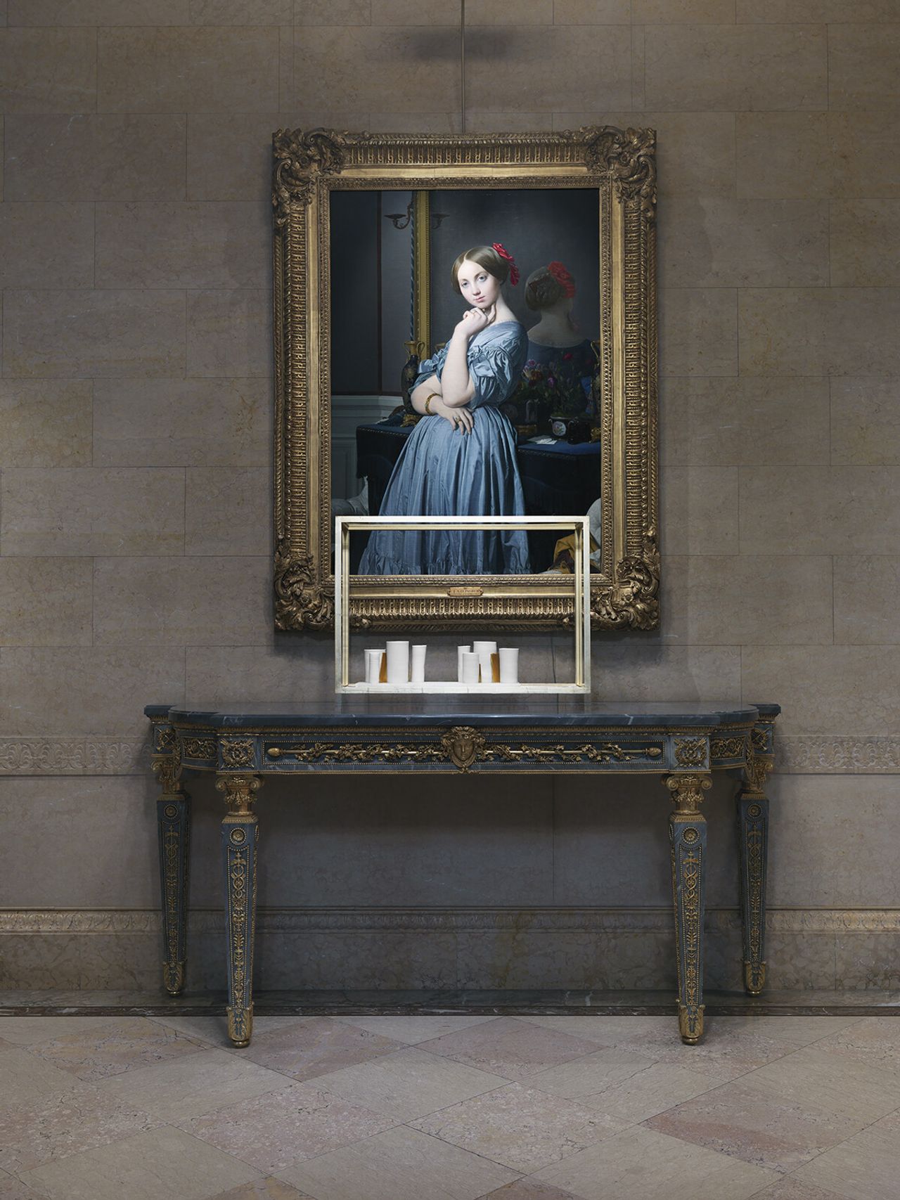 Installation view of de Waal’s exhibition “Elective Affinities” (2019) in the North Hall of the Frick Collection. (Courtesy the Frick Collection)