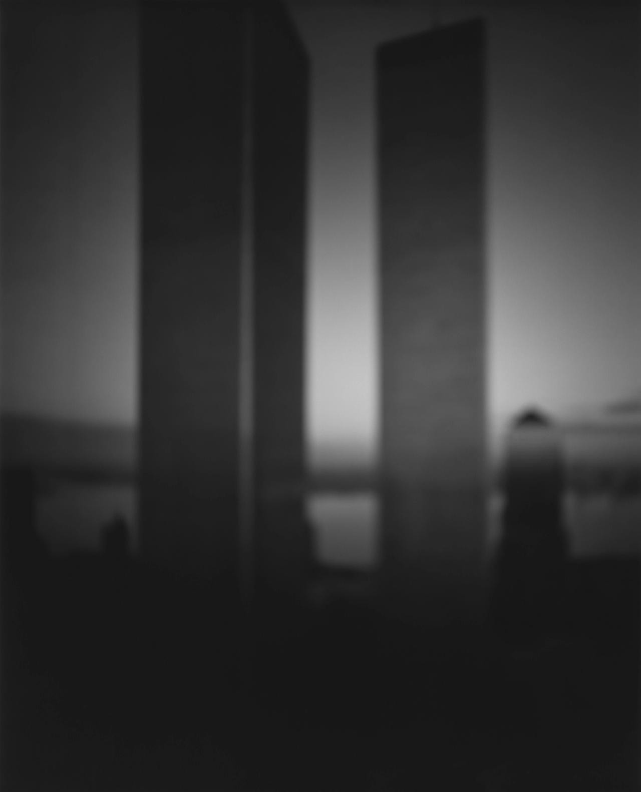 “World Trade Center” (1997) by Sugimoto. (Courtesy Hiroshi Sugimoto)
