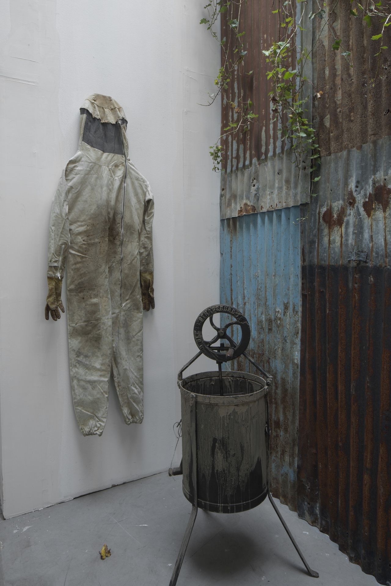 Installation view of Sugimoto’s “Aujourd’hui, le monde est mort [Lost Human Genetic Archive]” exhibition at the Palais de Tokyo in 2014. (Courtesy Hiroshi Sugimoto)