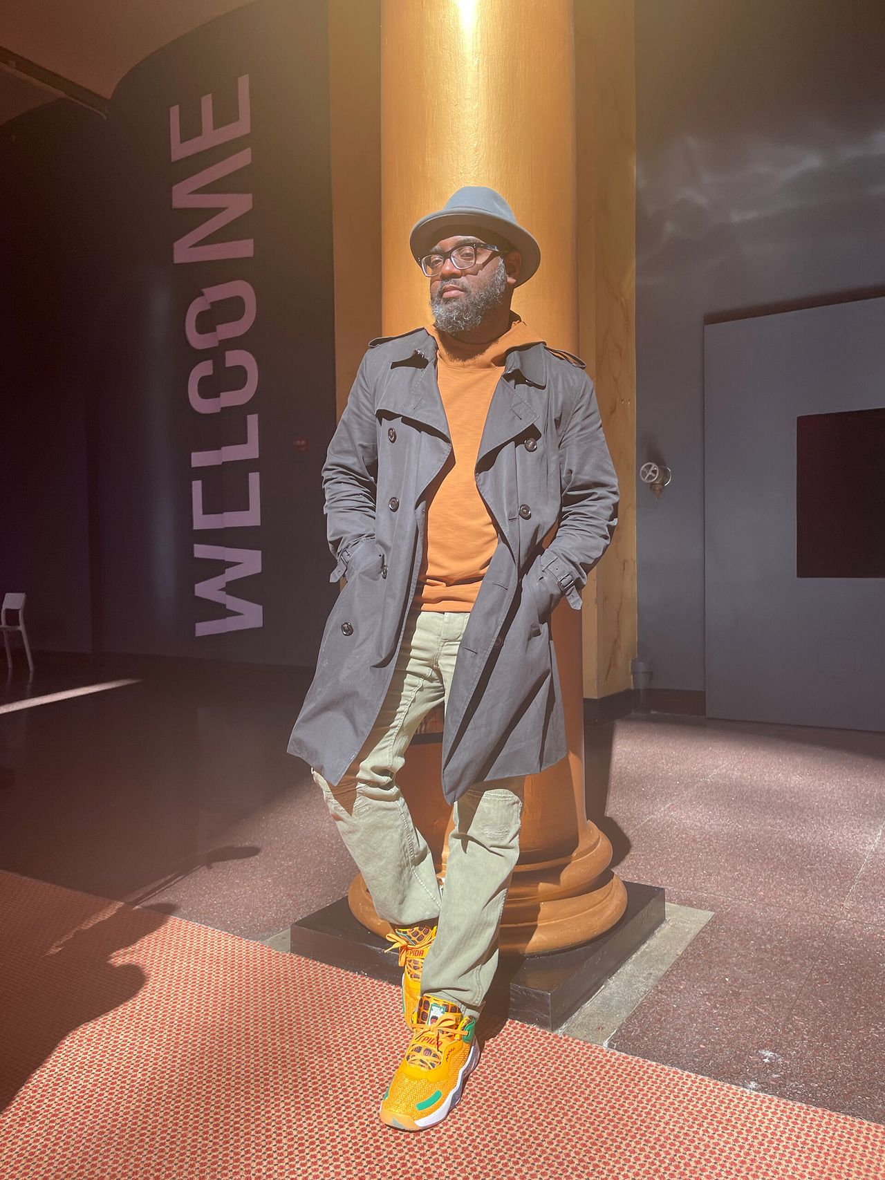 Betts at the National Building Museum in March 2022. (Courtesy Reginald Dwayne Betts)