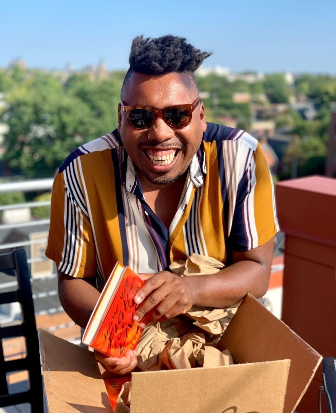 Jones in 2019. (Courtesy Saeed Jones)