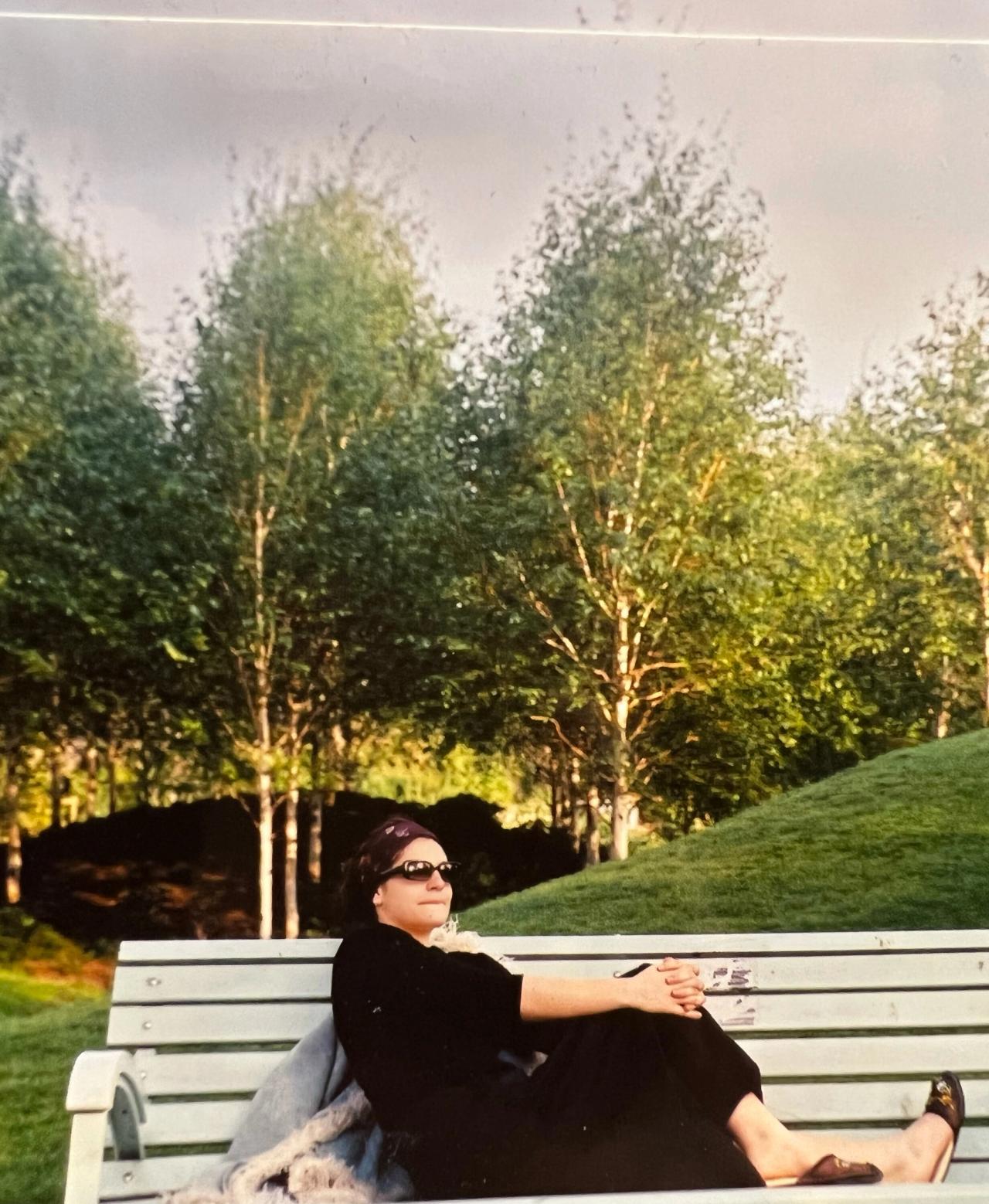 Semaan during her years attending art school in Paris. (Courtesy Céline Semaan)