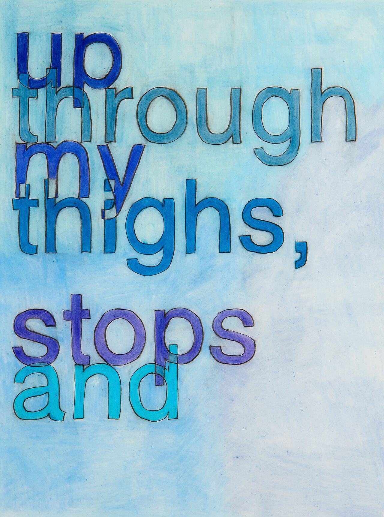 Another page from Millman’s visual essay “Better.” (Courtesy Debbie Millman)