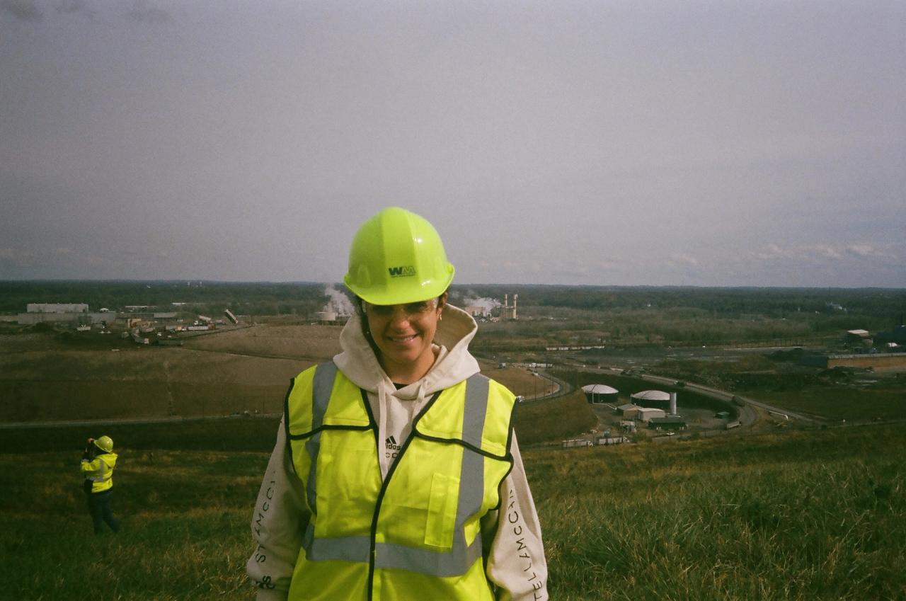 Image from one of Slow Factory’s trips to a landfill as part of its “Landfills as Museums” project. (Courtesy Slow Factory)