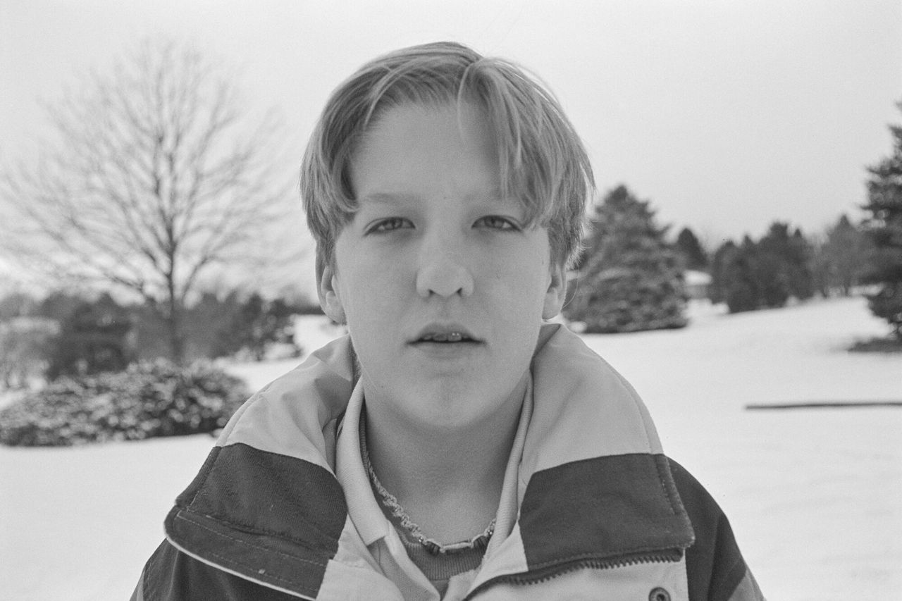 Spencer at age 13 in a photo taken by Bailey in 1998. (Courtesy Trent Davis Bailey)