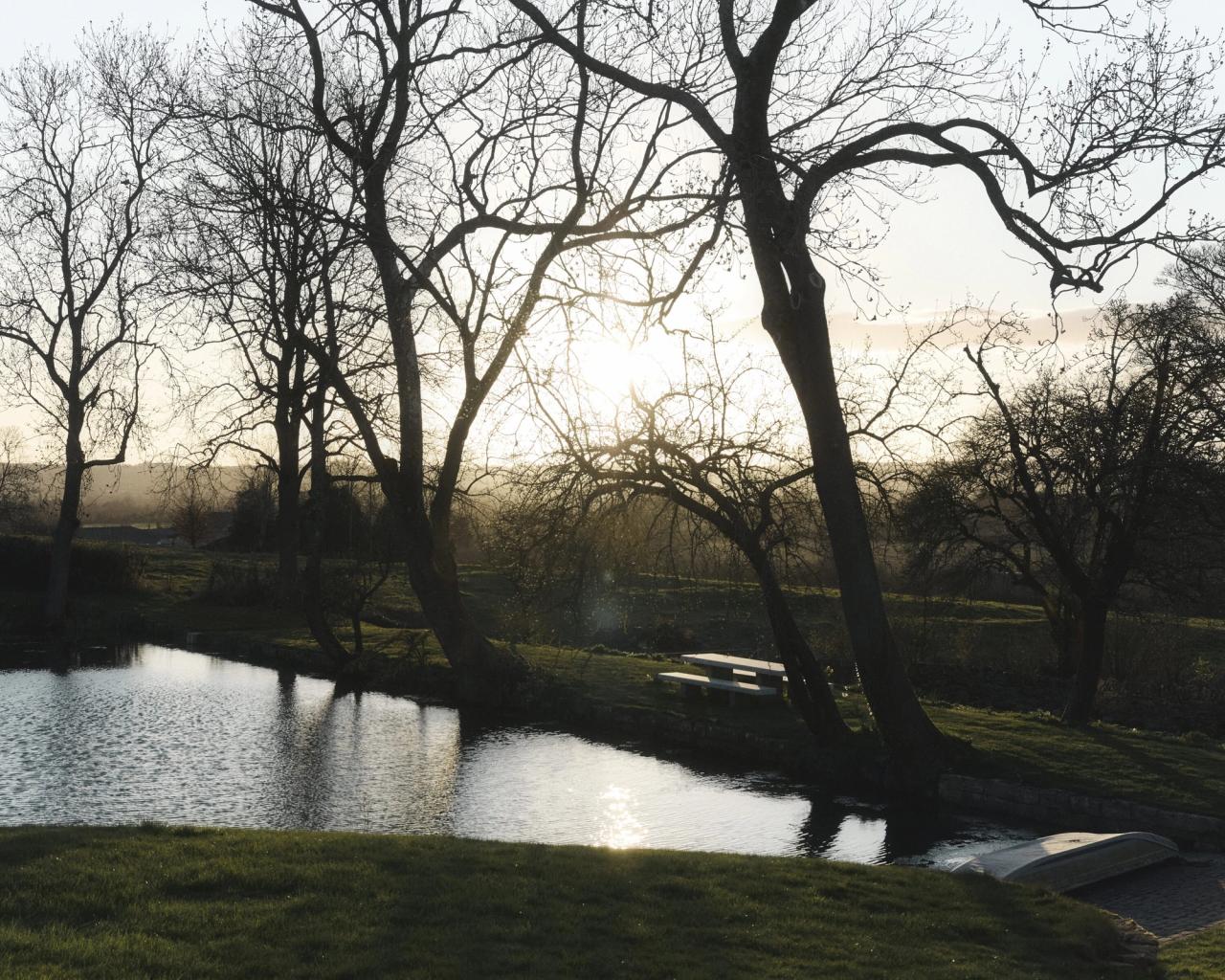 Pawson’s Home Farm in Oxfordshire, designed from 2013 to 2019, photographed during his interview for this episode of Time Sensitive. (Photo: Suzie Howell for The Slowdown)