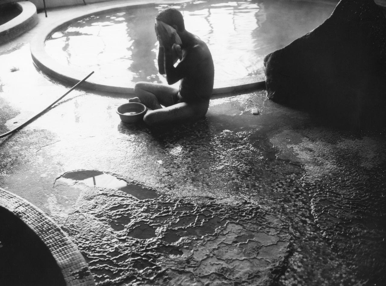 Images from Undesigning the Bath (reissued in 2024) by Koren. (Courtesy Blunk Books)