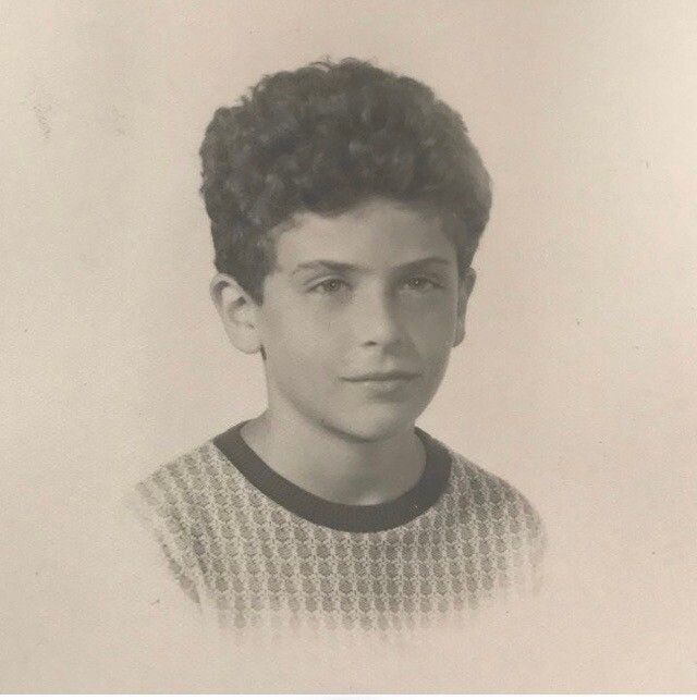 Clemente as a child. (Courtesy Francesco Clemente)