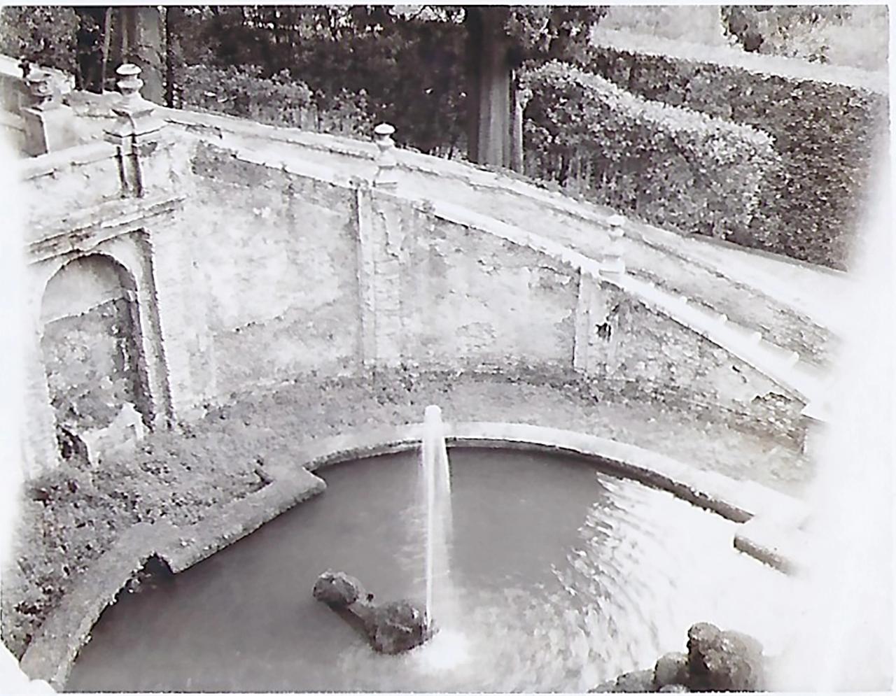 Image from Needleman’s tour of Italian Renaissance gardens in 1996. (Courtesy Deborah Needleman)