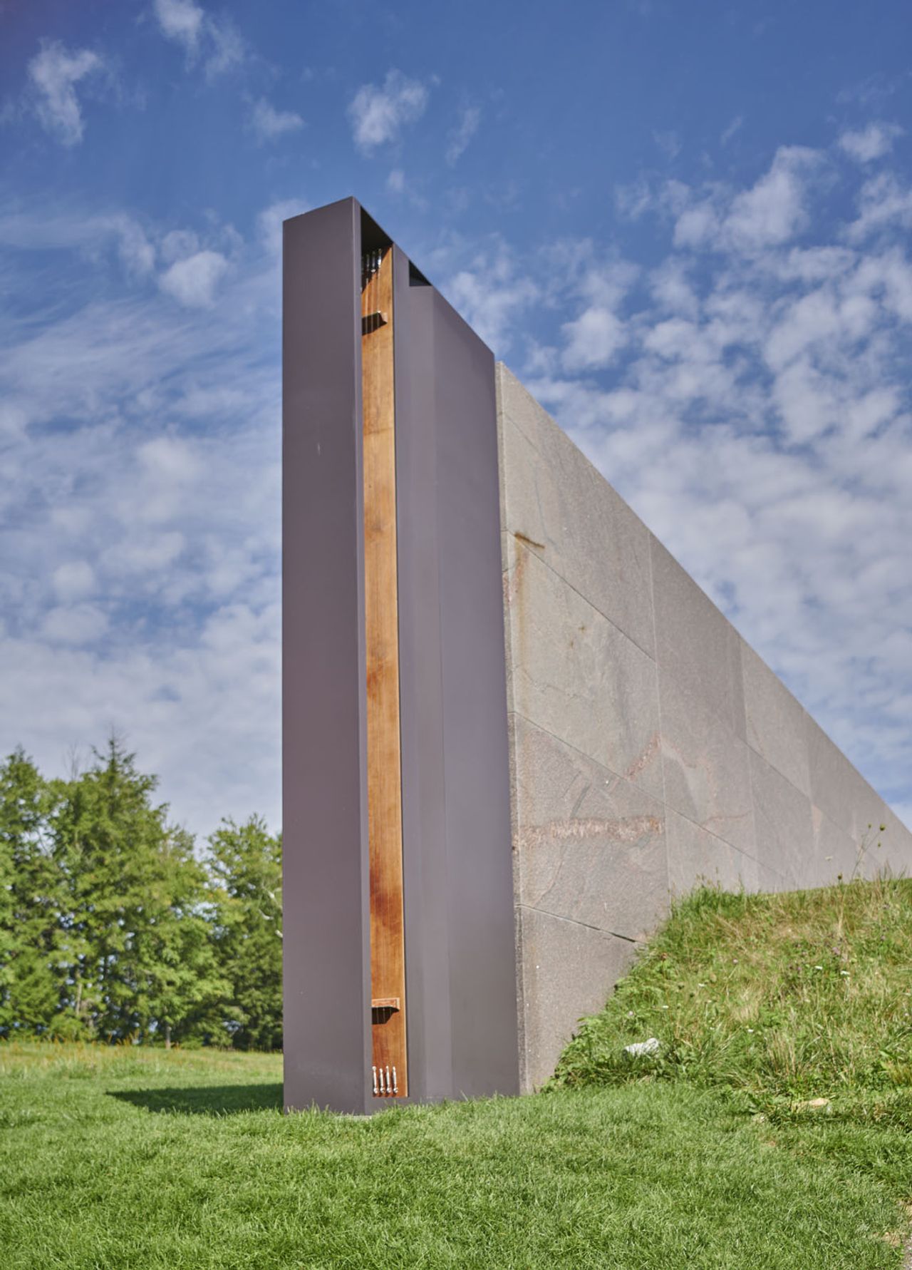 “These (Mournful) Shores” (2020) at The Clark Art Institute. (Photo: Thomas Clark/Courtesy Jennie C. Jones, PATRON Gallery, and Alexander Gray Associates)