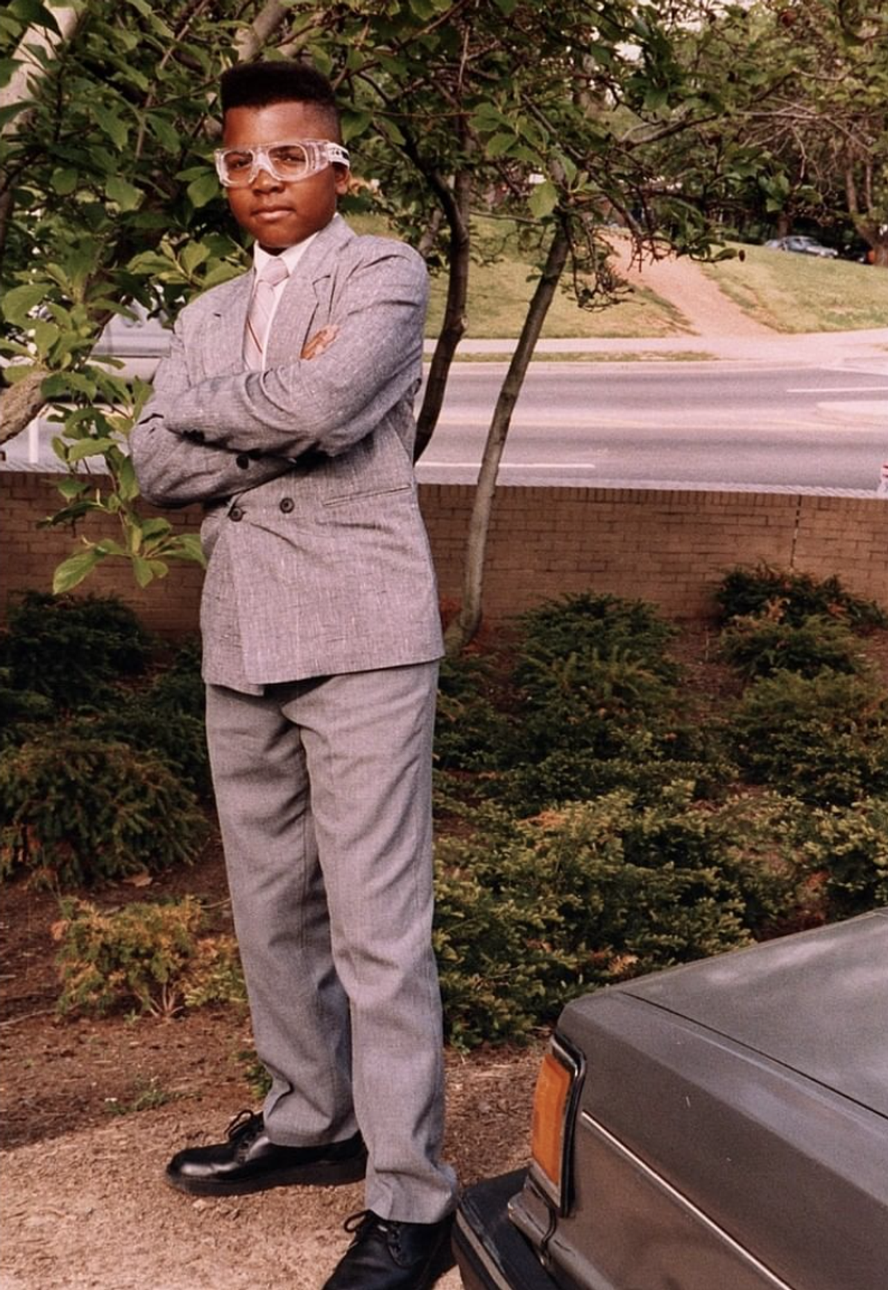 Thurston at around age 11 in Washington, D.C. (Courtesy Baratunde Thurston)