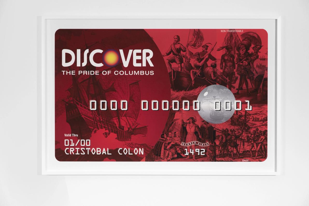 A work from Thomas’s series “Branded” (2006). (Courtesy the artist)