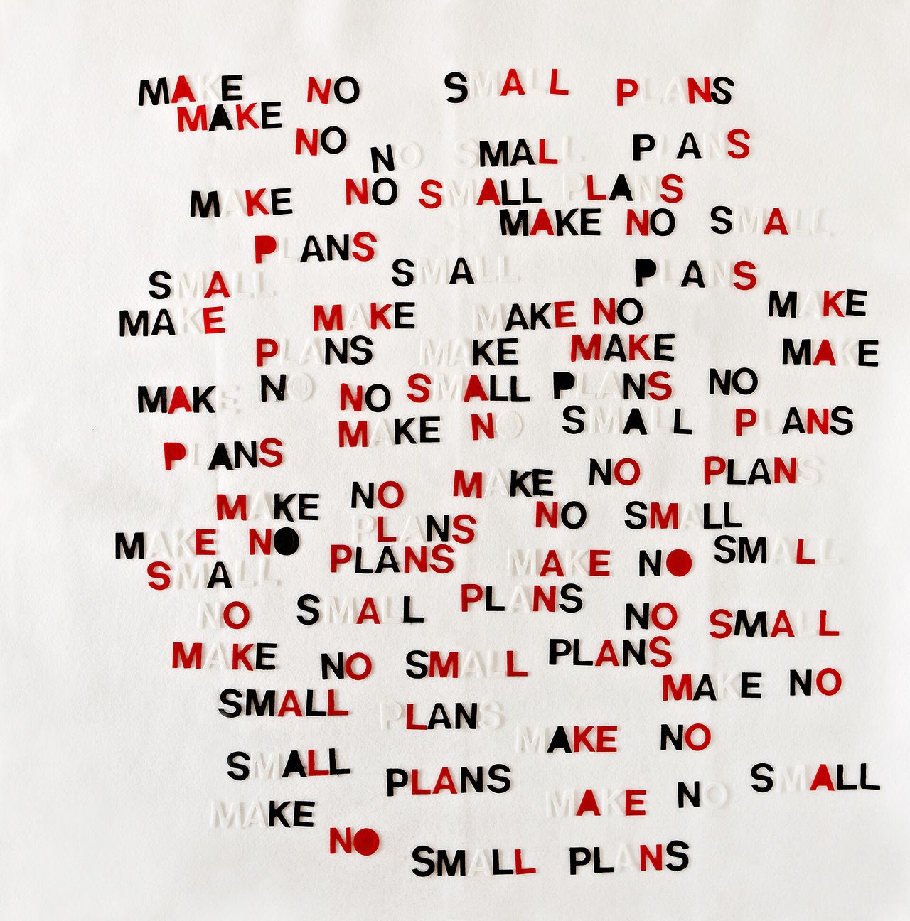 “Make No Small Plans” (2014). (Courtesy Debbie Millman)
