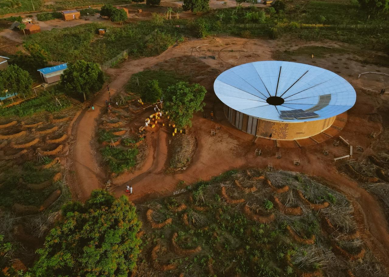 The Bidi Bidi Performing Arts Centre in Uganda. (Photo: Mutua Matheka. Courtesy to.org)