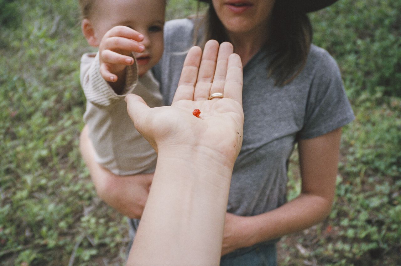 Photos of Bailey’s wife, Emma, with their son, Bennett, in his ongoing series “Son Pictures.” (Courtesy Trent Davis Bailey)