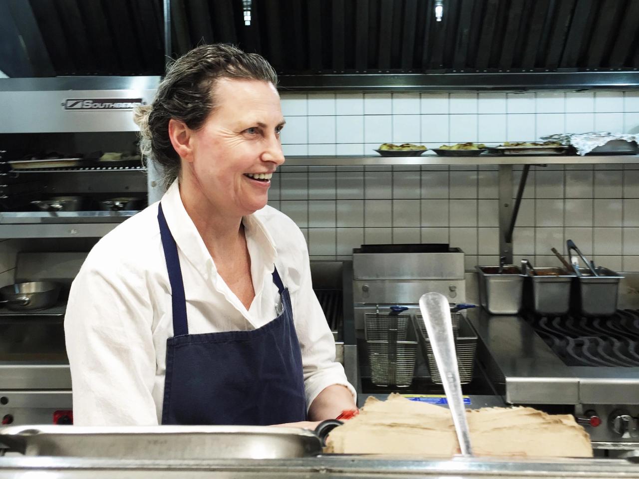 Sodi in the kitchen. (Courtesy Rita Sodi)