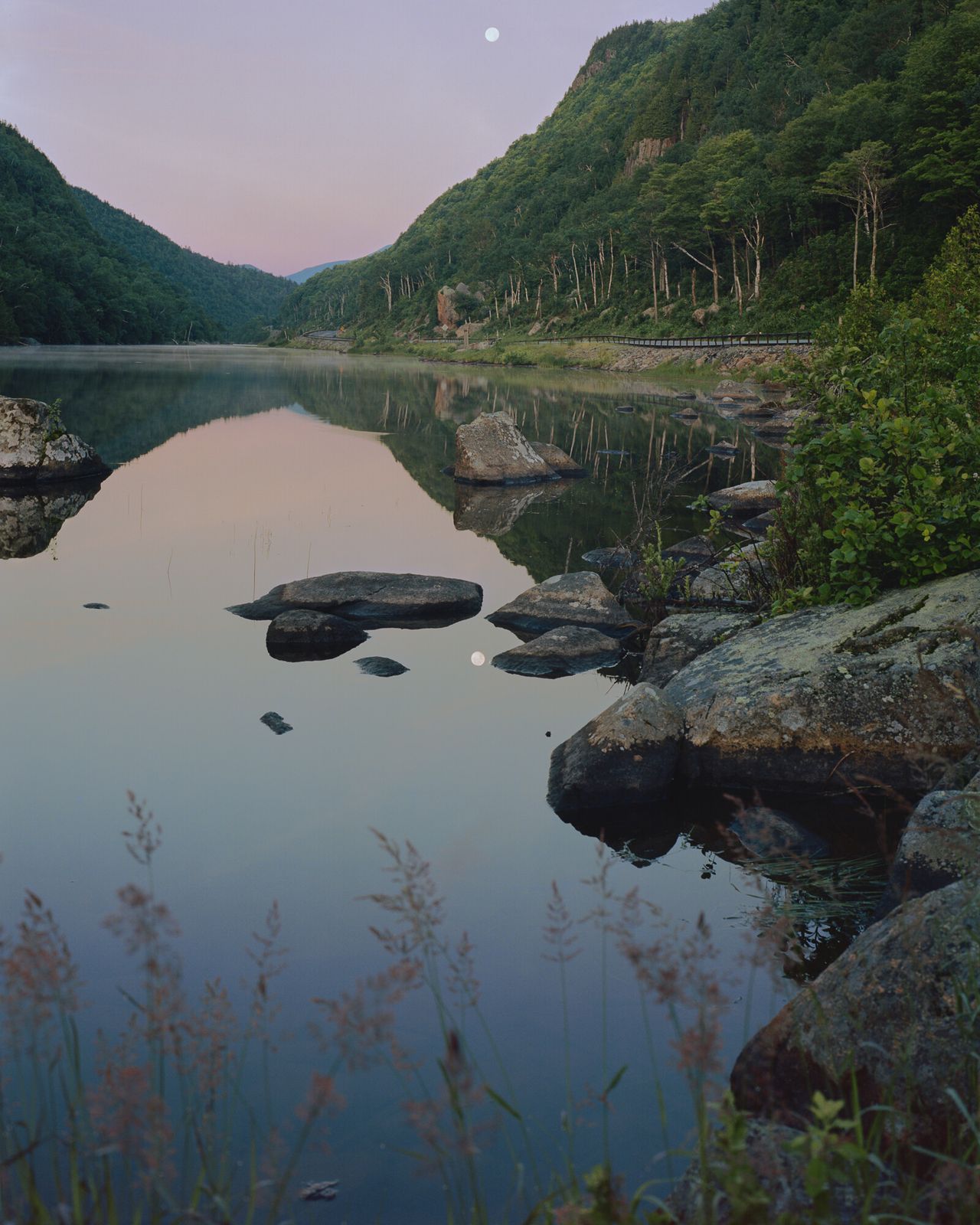 “Untitled (Moonset), New York, 2019” from Bailey’s ongoing series “Son Pictures.” (Courtesy Trent Davis Bailey)