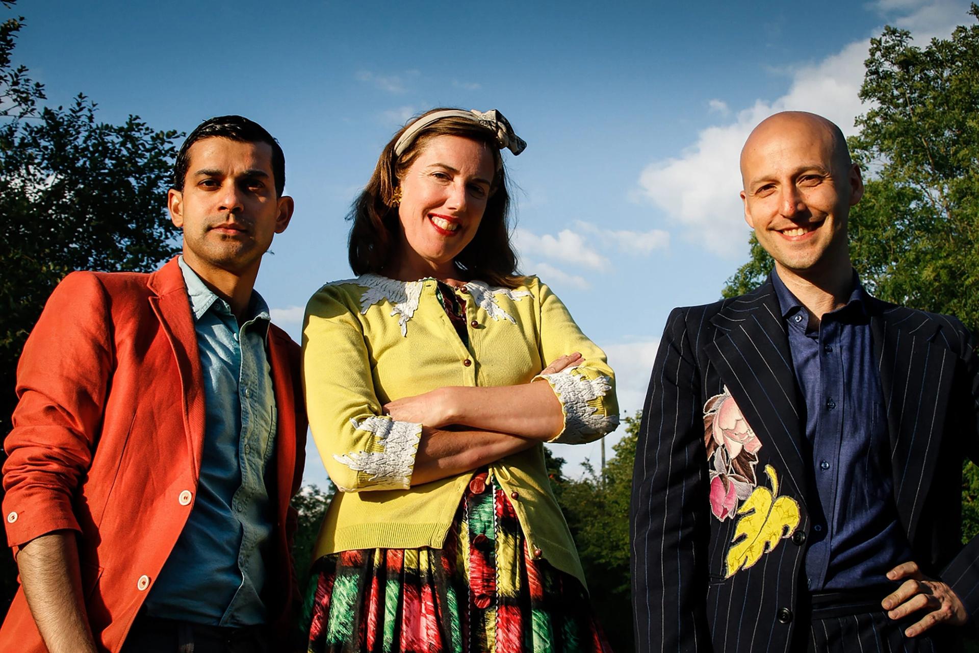 Adamson as a judge on the T.V. show Paul Martin's Handmade Revolution (2012). (Courtesy Glenn Adamson)