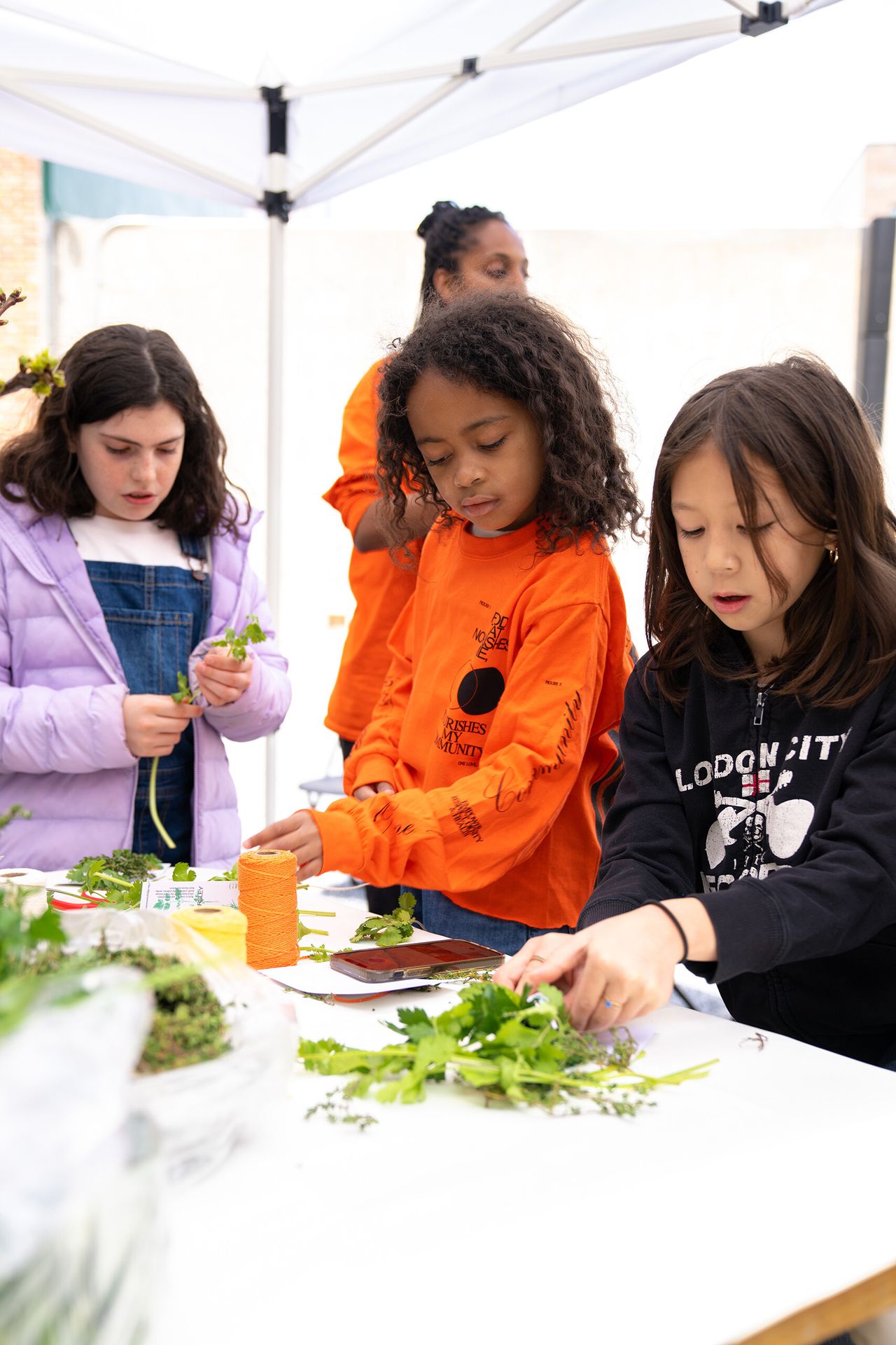 Visitors at the opening of Slow Factory’s presentation “The Revolution Is a School” at MoMA PS1. (Courtesy Slow Factory)