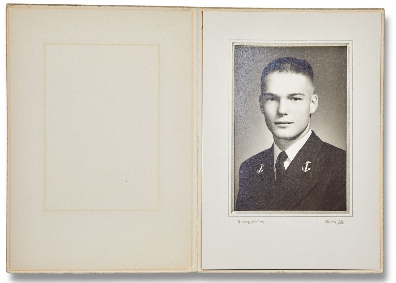 Hoke’s father in 1957 during his time serving in the U.S. Navy. (Courtesy John Hoke)