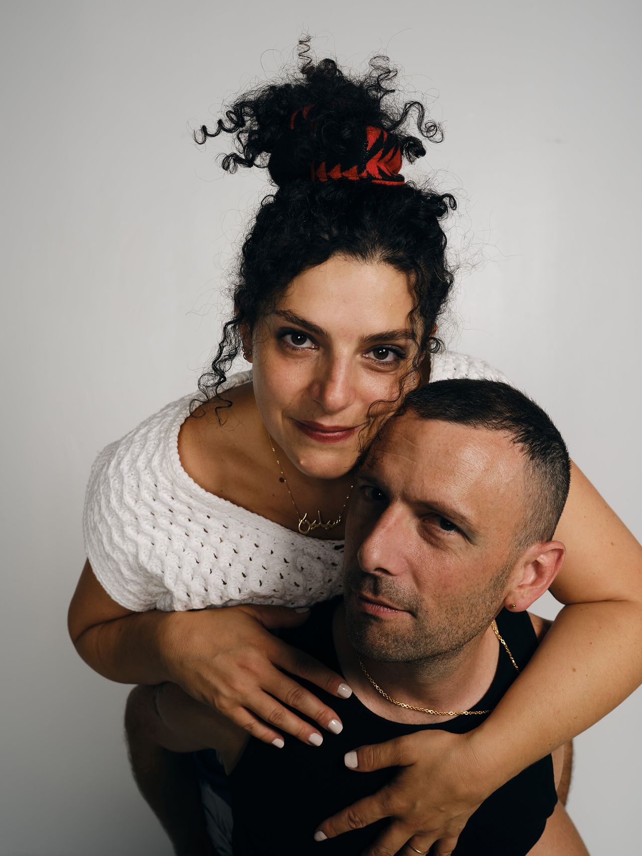 Semaan with her partner, Colin Vernon. (Courtesy Céline Semaan)