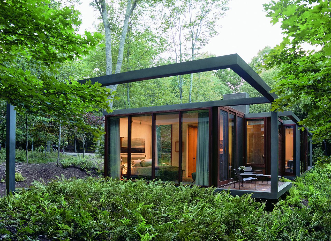 The Duchess County Guest House (2007) in Duchess County, New York, designed by Allied Works. (Photo: Dean Kaufman. Courtesy Allied Works)