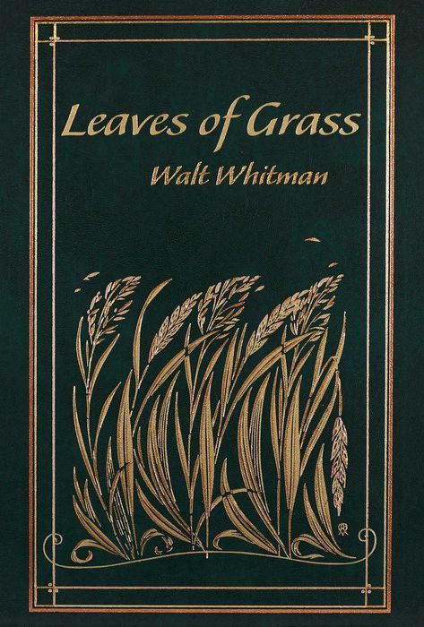 Cover of Walt Whitman’s Leaves of Grass (1855). (Courtesy Canterbury Classics)