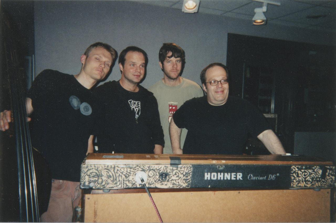 Medeski Martin & Wood on tour. (Courtesy Billy Martin)