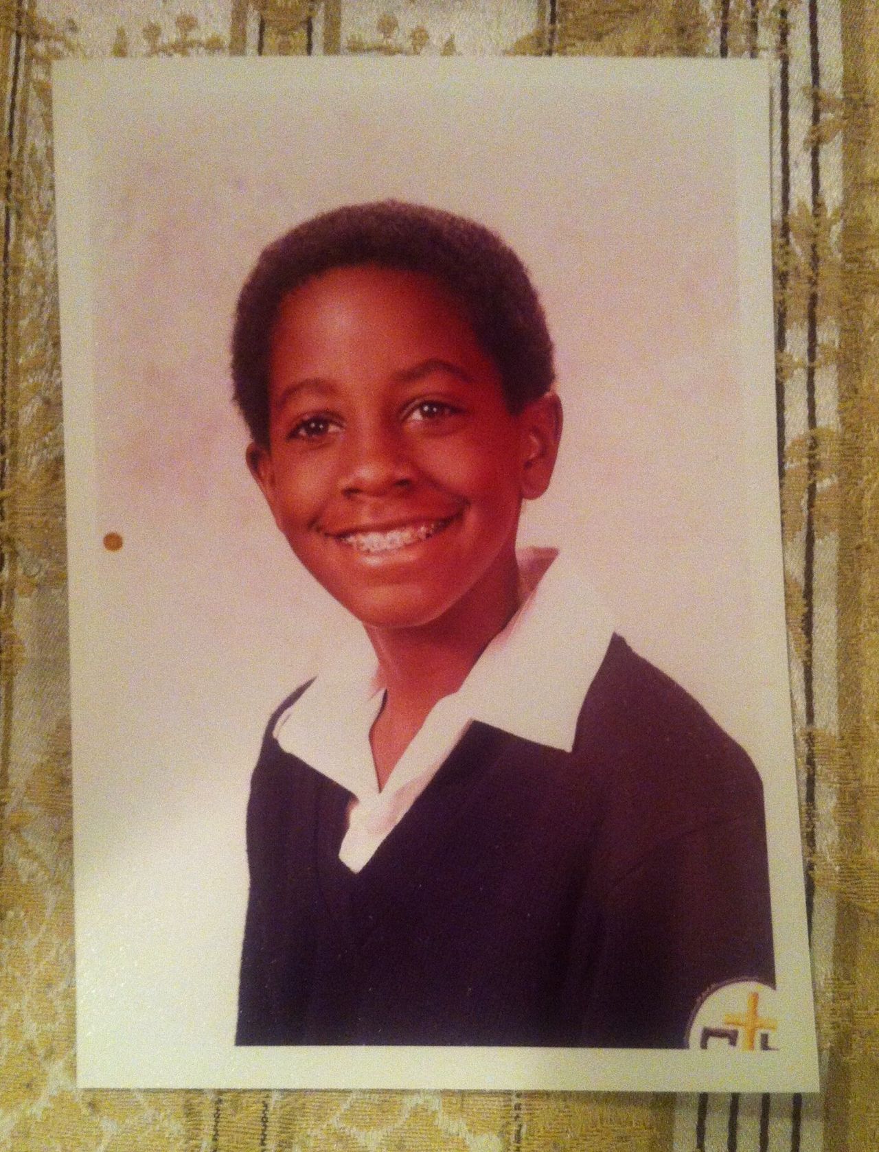 Biggers in his youth. (Courtesy Studio Sanford Biggers)