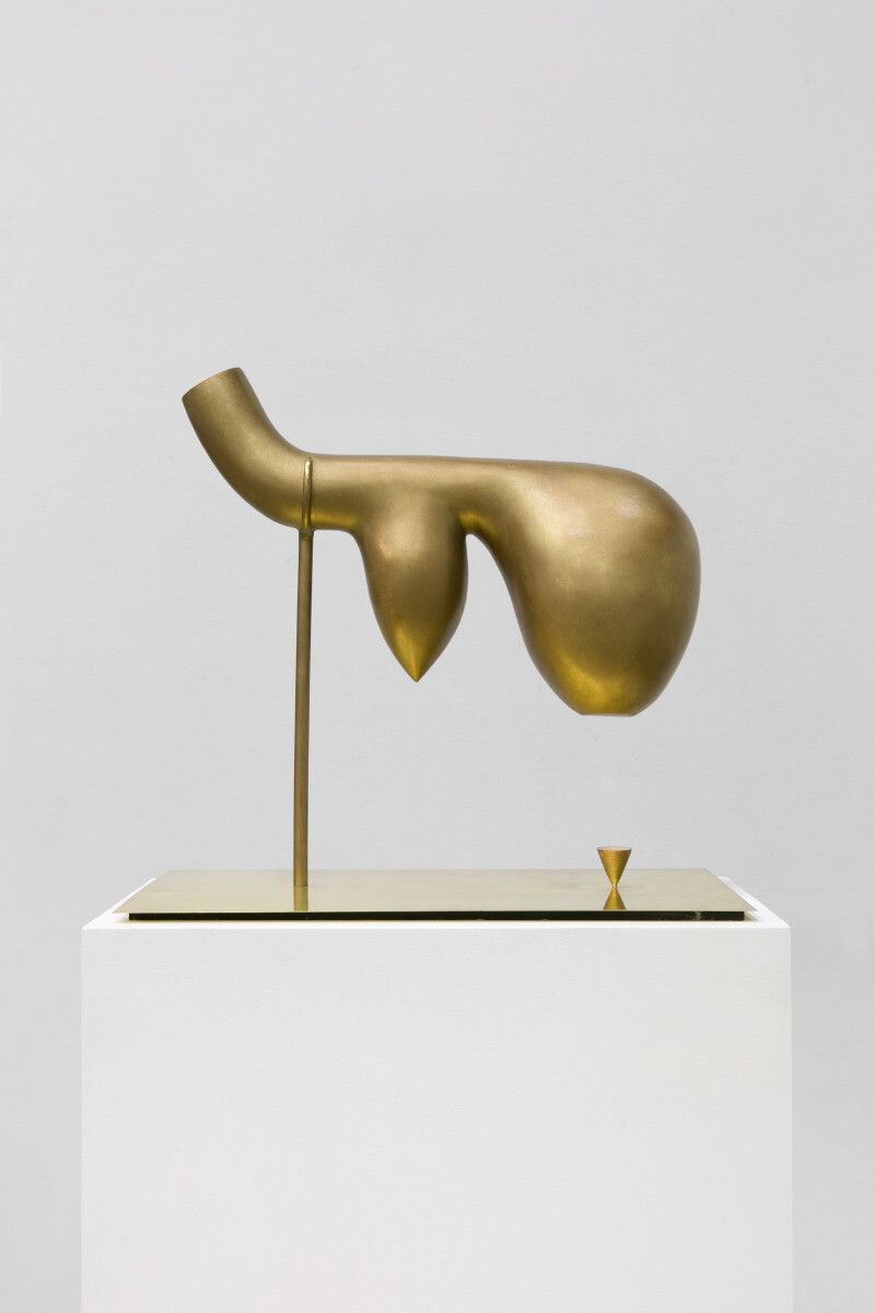“Learning to Loose” (2019), bronze. (Copyright ADAGP/Courtesy Camille Henrot, Mennour, and Hauser & Wirth)