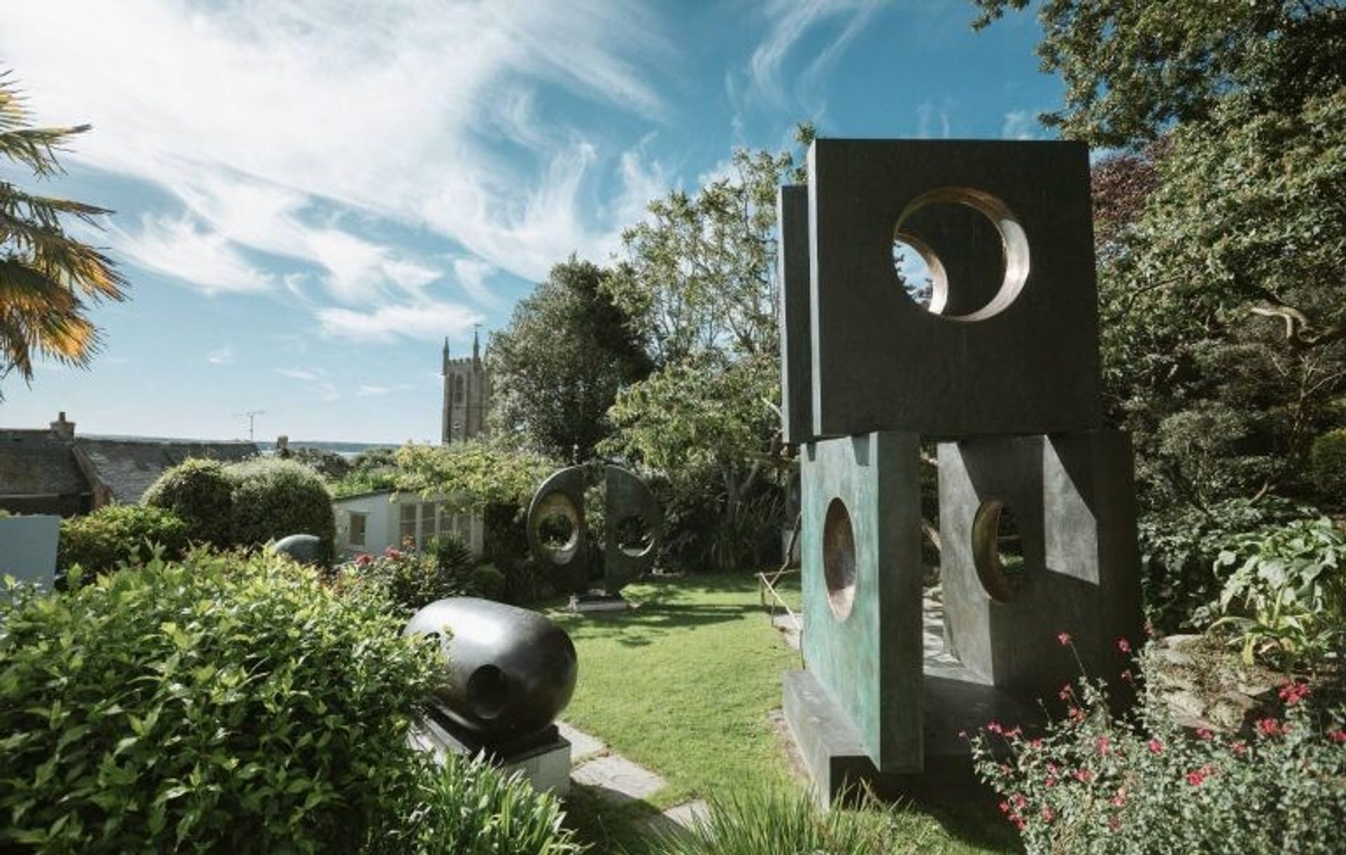 The Barbara Hepworth Museum and Sculpture Garden in St. Ives, England. (Courtesy St. Ives Tourist Association)