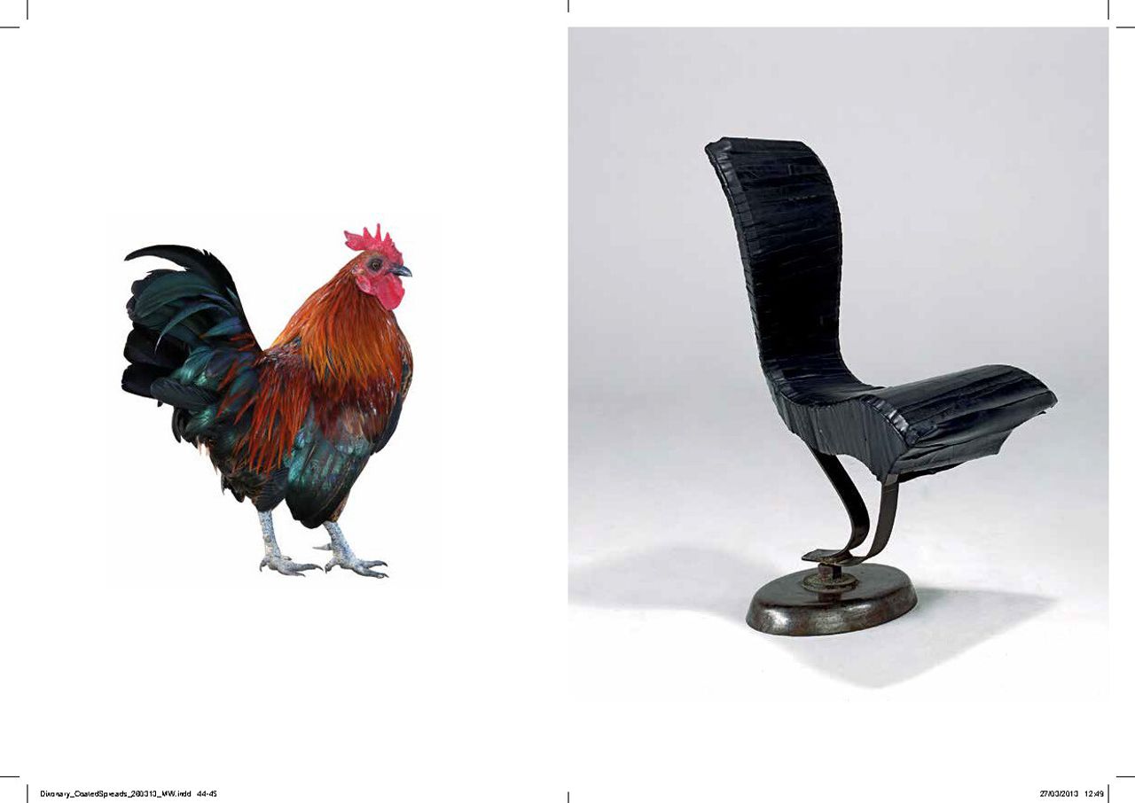 An iteration of the S-Chair, designed by Dixon, as featured in his book Dixonary. (Courtesy Tom Dixon)