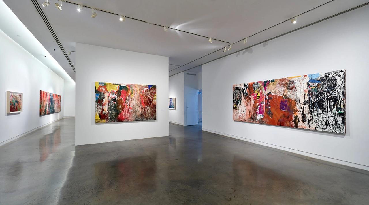 View of Parlá’s exhibition “It’s Yours” (2020) at the Bronx Museum. (Courtesy the artist)