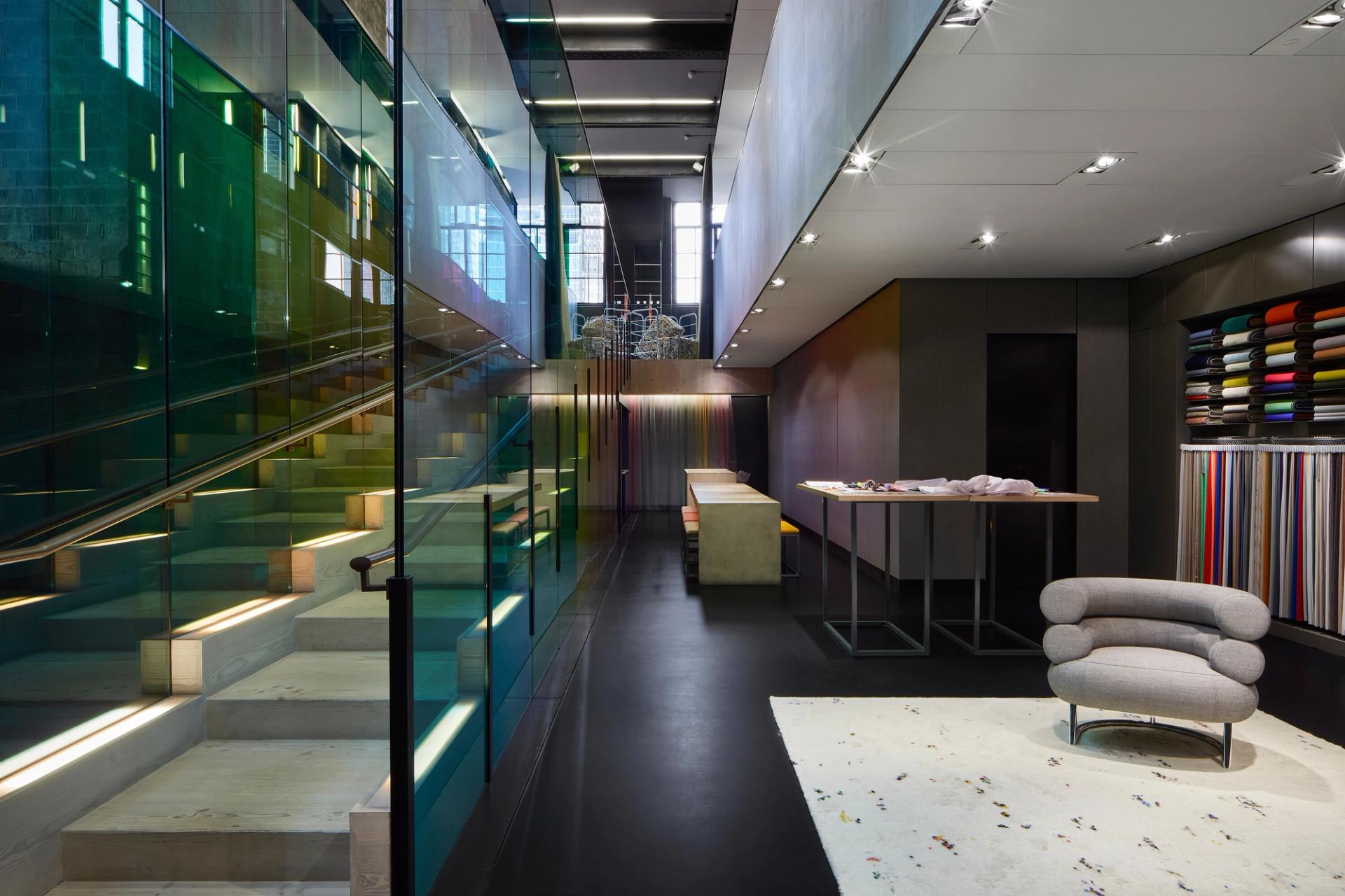 Kvadrat’s London showroom, designed by Sir David Adjaye. (Photo: Mark Cocksedge. Courtesy Kvadrat)