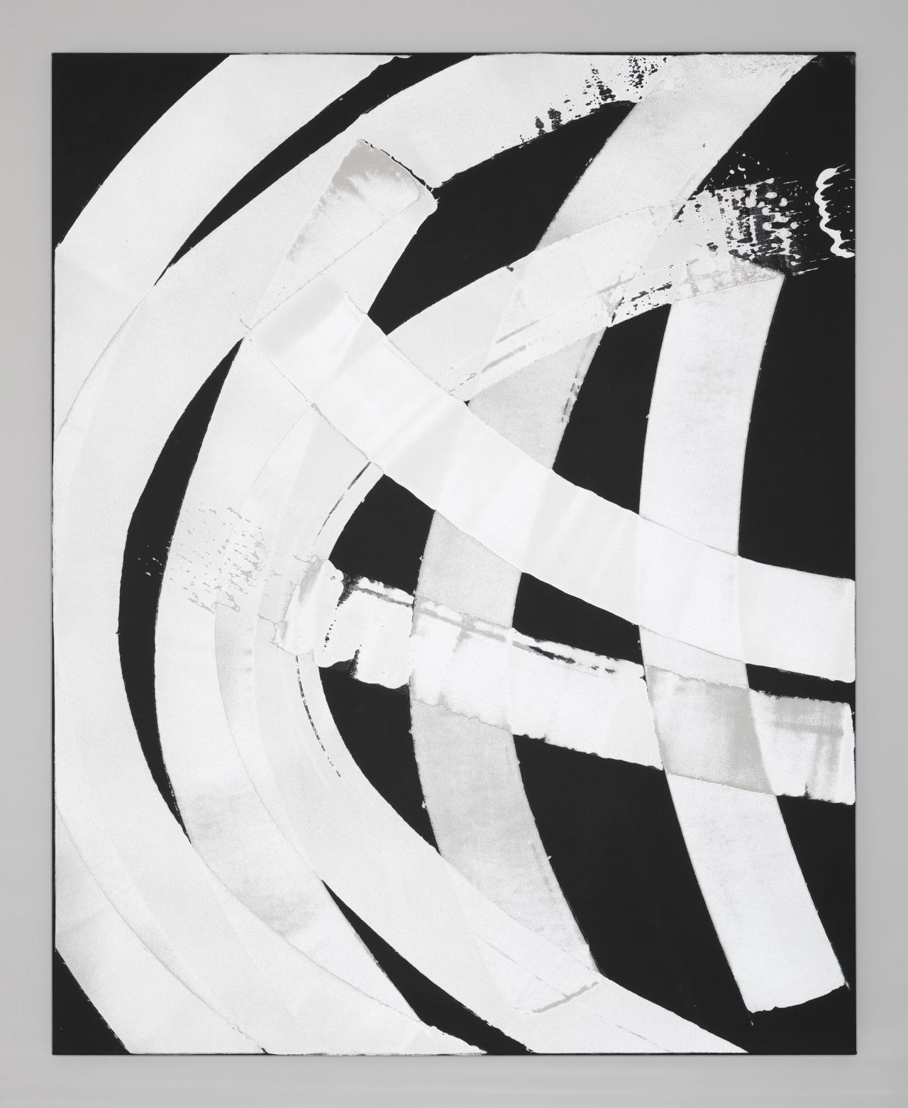 “Track” (2013), part of Nares’s series Road Paint. (Photo: Christopher Burke Studio. Courtesy Kasmin Gallery)