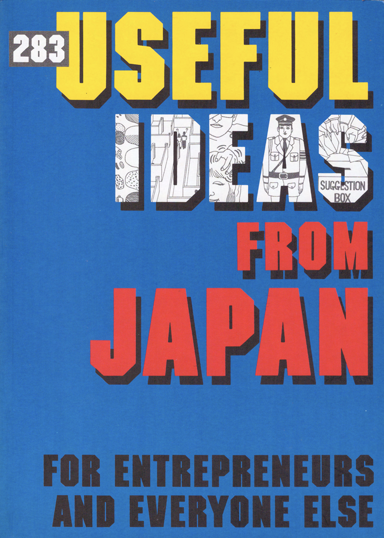 Cover of 283 Useful Ideas from Japan (1988) by Koren. (Courtesy Imperfect Publishing)