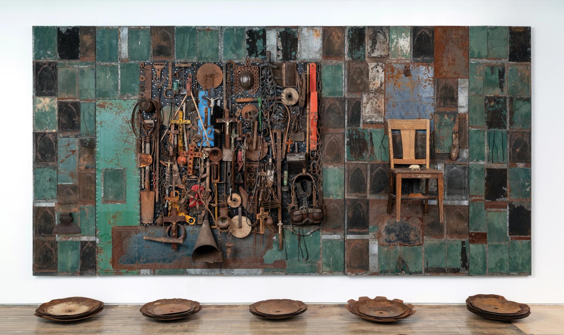 “Time and Again” (2000) by Nick Cave. (Courtesy the artist and Jack Shainman Gallery)