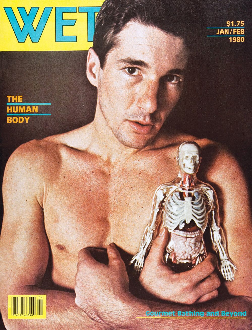 WET: The Magazine of Gourmet Bathing Issue 22 (January/February 1980), featuring Richard Gere on the cover. (Courtesy Leonard Koren)
