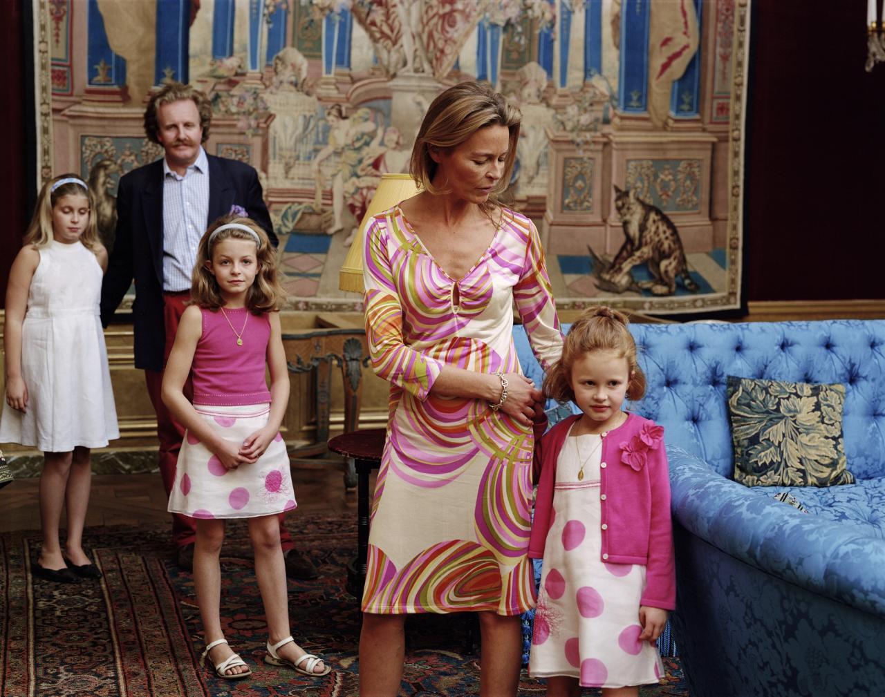 “The Daughters” (2002), a photo in Barney’s series “The Europeans.” (Courtesy the artist and Kasmin, New York)
